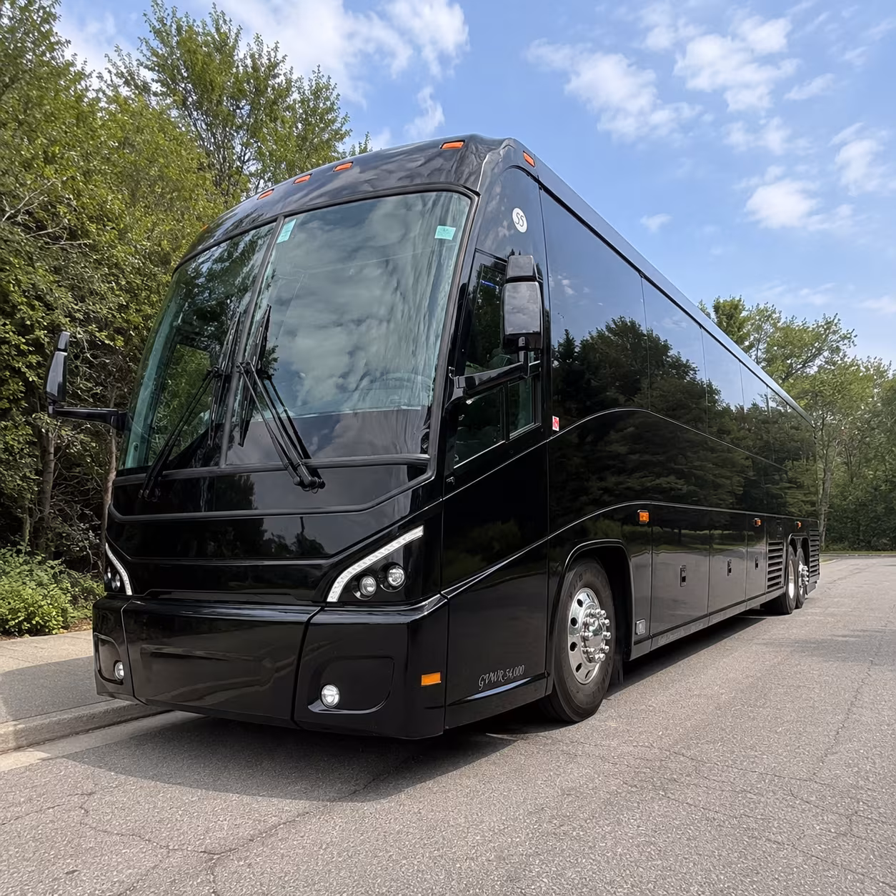 danbury bus rental service area