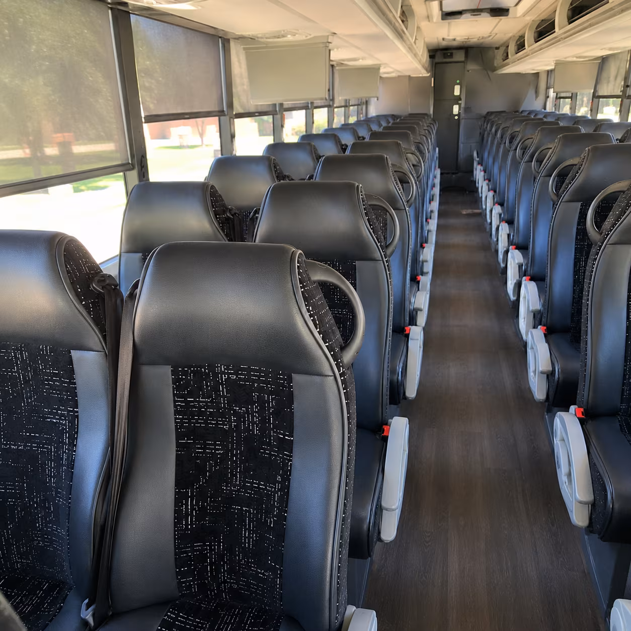 danbury employee transportation onboard seating