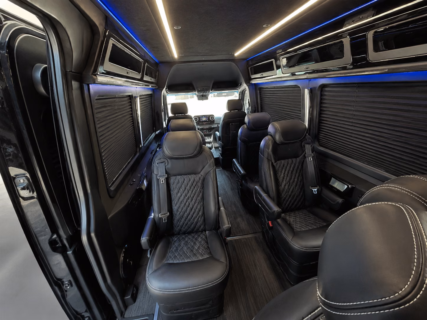 danbury long distance transportation onboard seating