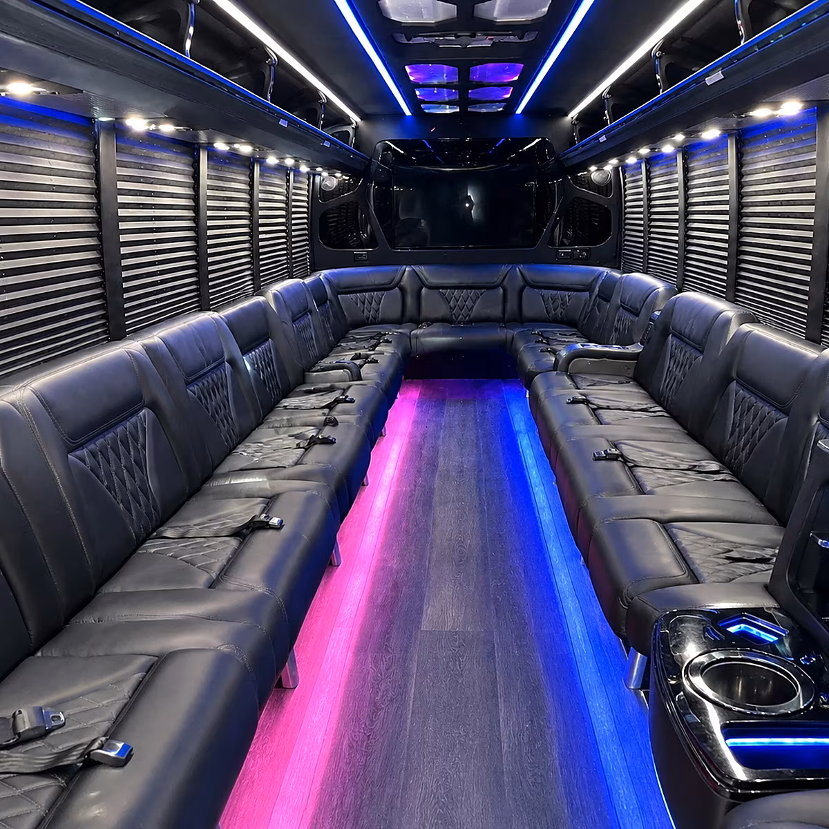 danbury party bus rentals inside